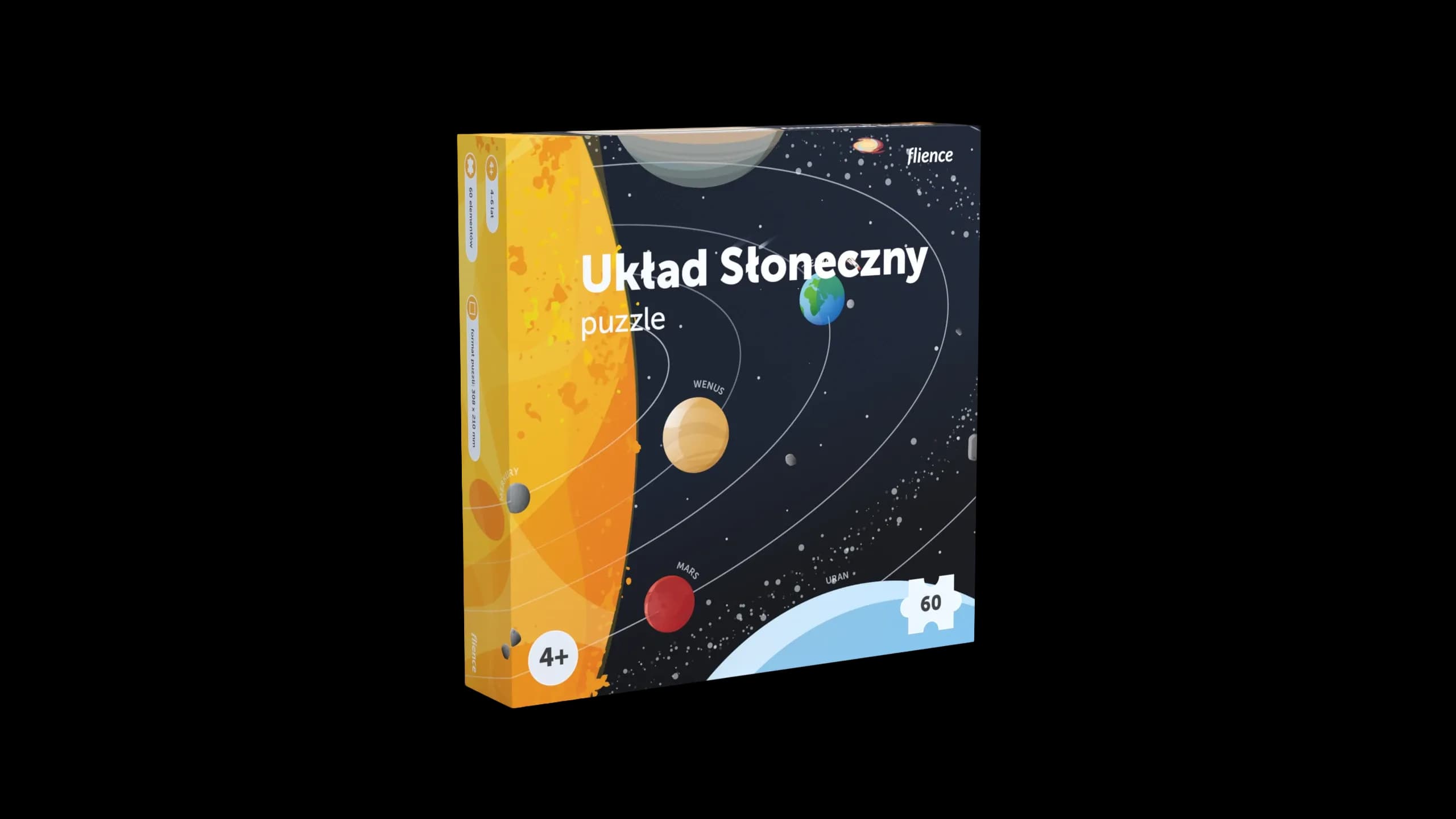 Pudełko Puzzle Kosmos